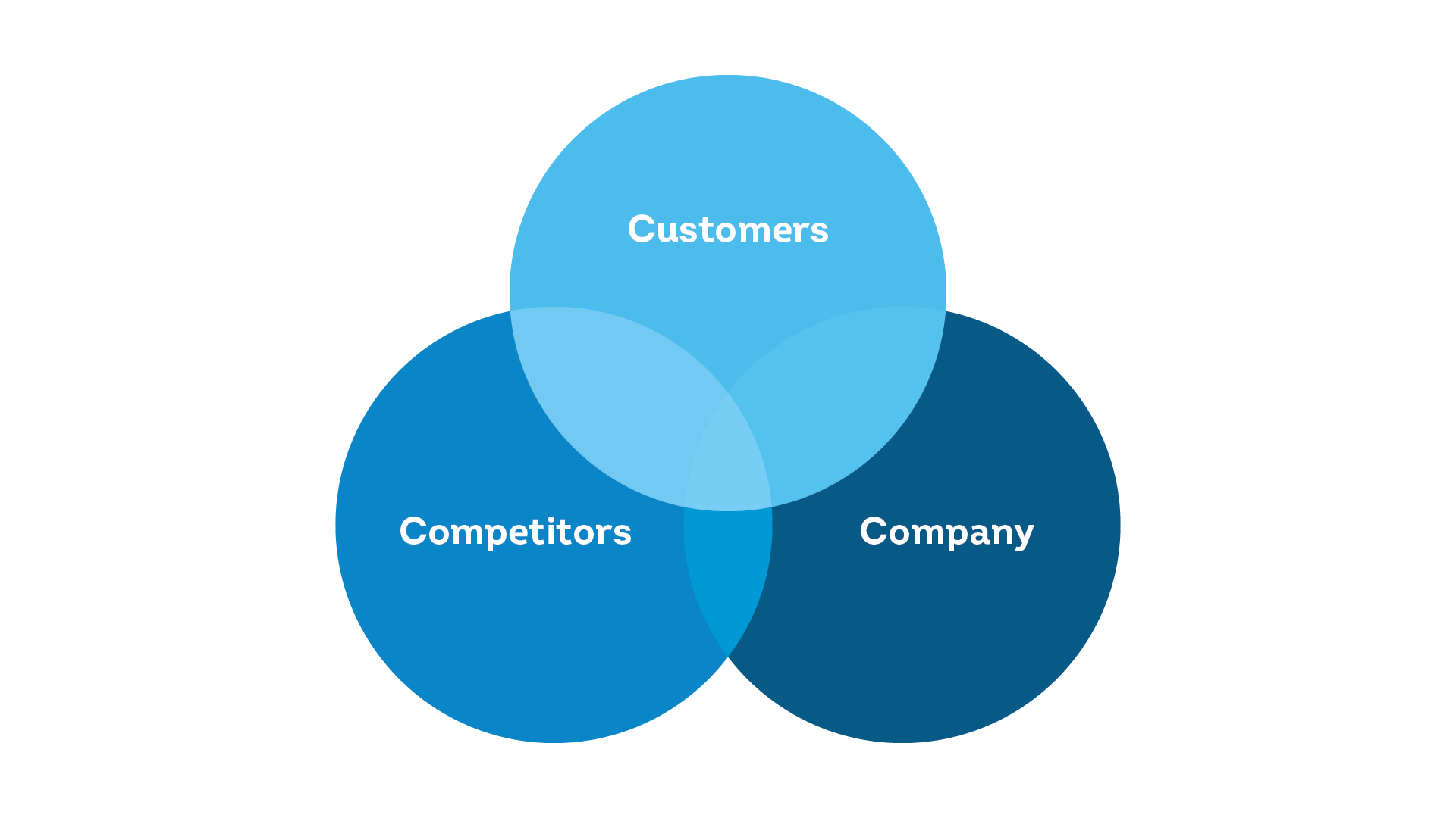 Overlapping customers competitors and company