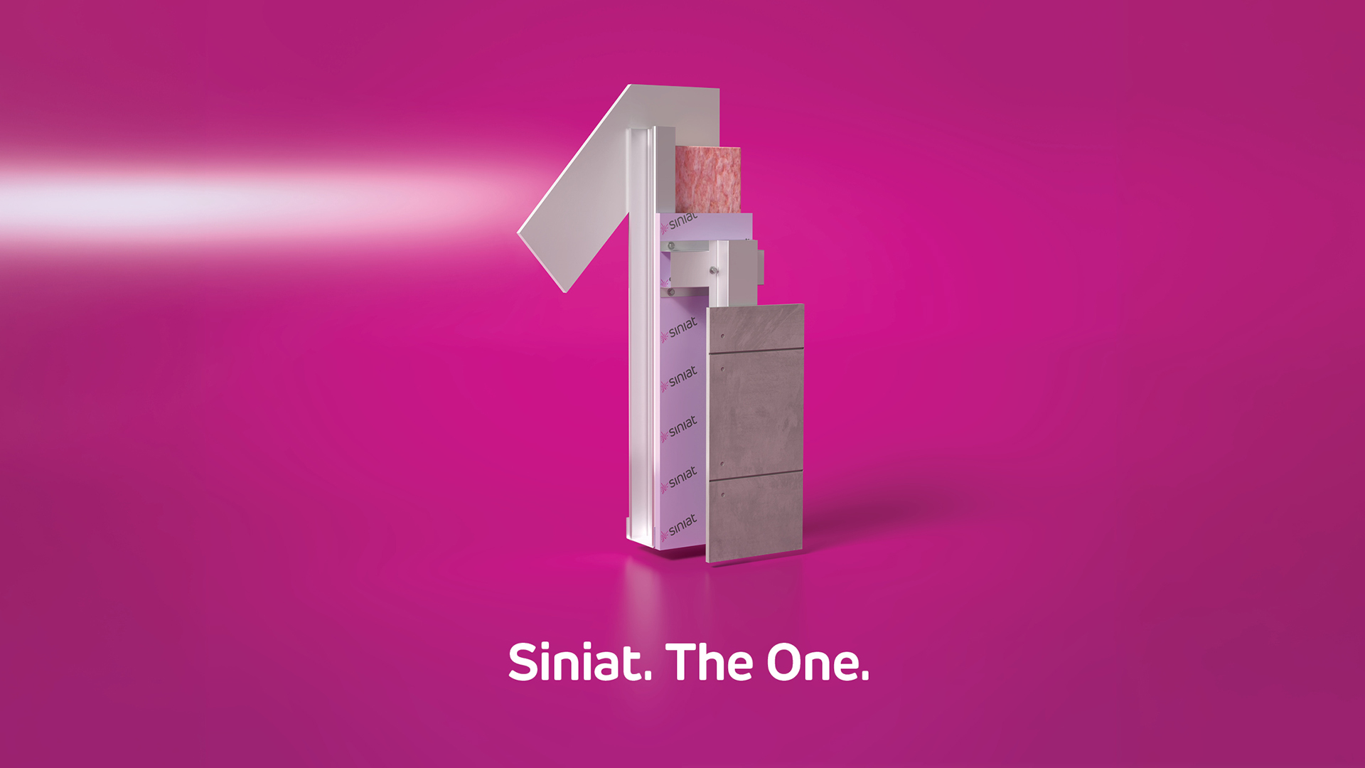 Siniat The One campaign hero image
